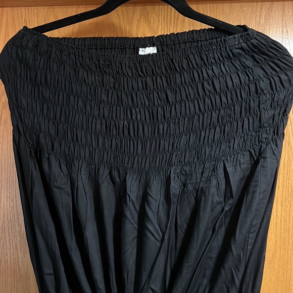 Strapless full length pantsuit - Picture 3 of 4